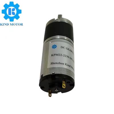 마이크로 22mm Dc 6volt 12volt 24volt 금속 유성 기어 감속기 역회전 모터
