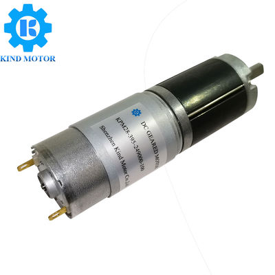 6mm D 편평한 갱구를 가진 24 볼트에 의하여 솔질되는 DC 장치 모터 28mm 직경