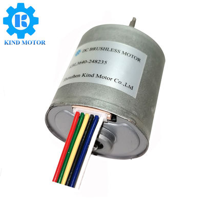 5A 마이크로 DC 무브러시 모터 BL3640, 3.175mm 갱구를 가진 저잡음 Bldc 모터