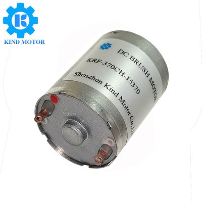DC 6v 12v 24v 24.4mm Rf Rc Rs 370 탄소 솔질된 모터 5000rpm 6000rpm