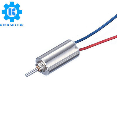 Multiapplication을 위한 8mm 직경 DC 코어리스 모터 이중 갱구 20000rpm