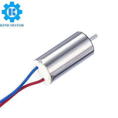 12ppr 인코더를 가진 12v DC 코어리스 모터 이중 갱구 1W 출력 전력