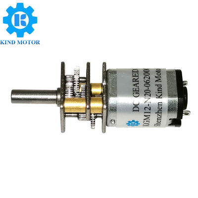 마이크로 Jga12-N20 12mm 사각 DC 기어 감속 브러시 모터 3v-6v