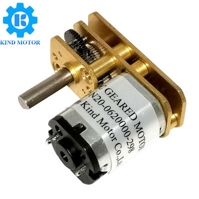 2.2W 직각 DC 기어 모터 N30 300mNm 스톨 토크
