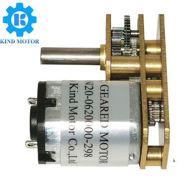 2.2W 직각 DC 기어 모터 N30 300mNm 스톨 토크