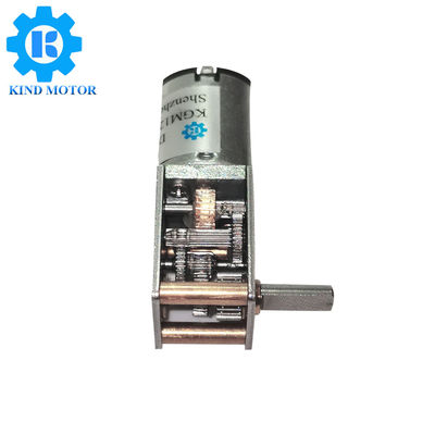 12mm 정각 DC 장치 모터, N30 90도 장치 모터 3.1A