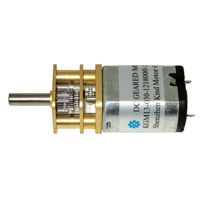 극소 13 밀리미터 1.5v 탄소 감속기 부착 브러시 모터 기어박스