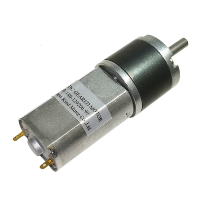 탄소는 부호기로 4000rpm 행성 트렌스미션 모터 6v 12v를 솔질했습니다