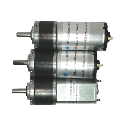 저소음 1rpm DC 유성 기어 모터 16 밀리미터 5w 영구 자석