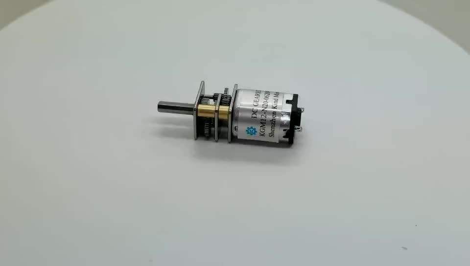 고품질의 저소음 12mm n20 마이크로 기어 모터 1.5v-24v 금속 기어박스
