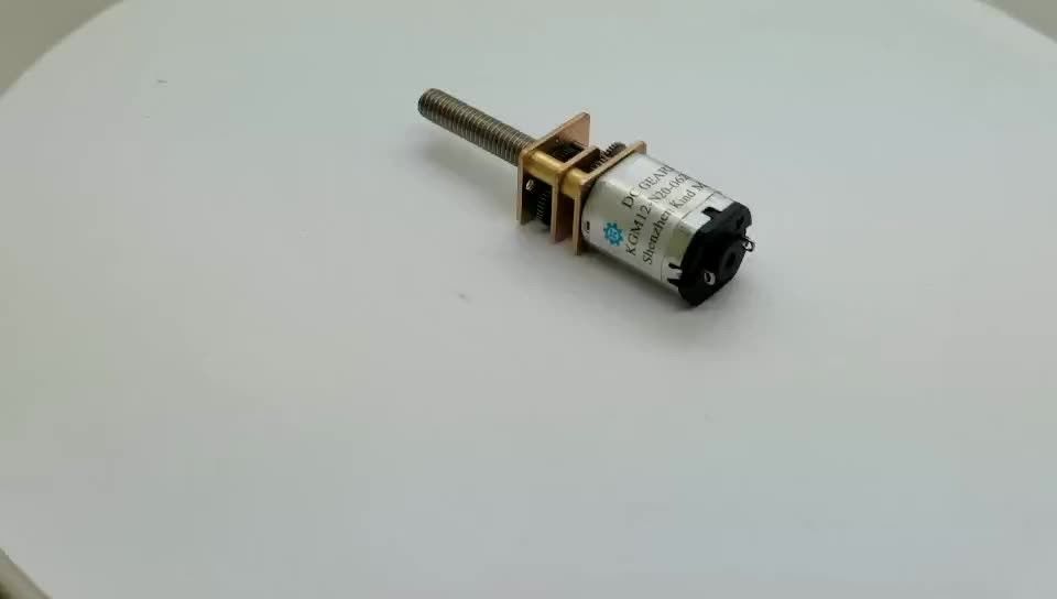 고품질의 마이크로 GM12-N20 12mm DC 1.5v-24volt 기어 모터 3mm D 샤프트