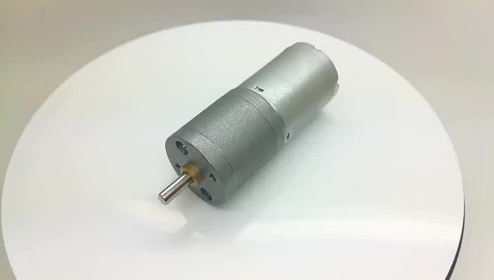 gm25 370 25mm 높은 토크 12v 24v dc 기어 모터 5rpm 80rpm 600rpm
