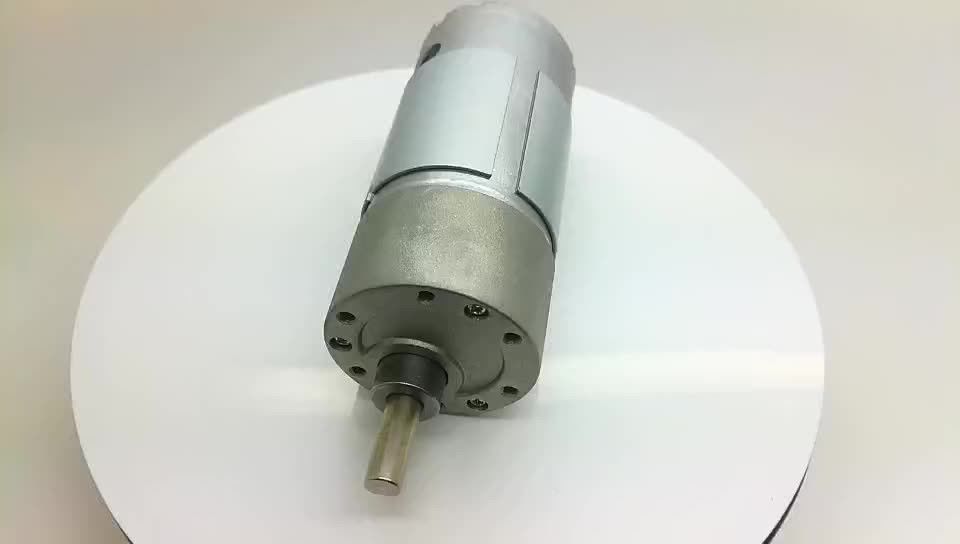 37mm 기어박스 6v 12v 60rpm 150 rpm 175 rpm dc 기어 모터