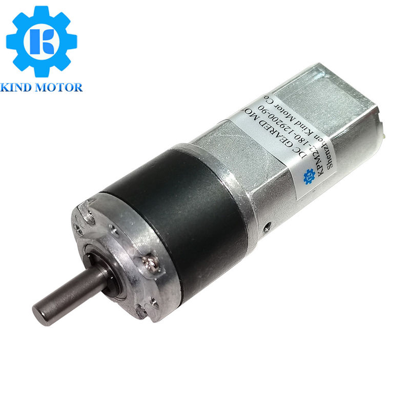 높은 토크 저속 지름 22mm dc 3v-24v 인코더 행성 기어 모터