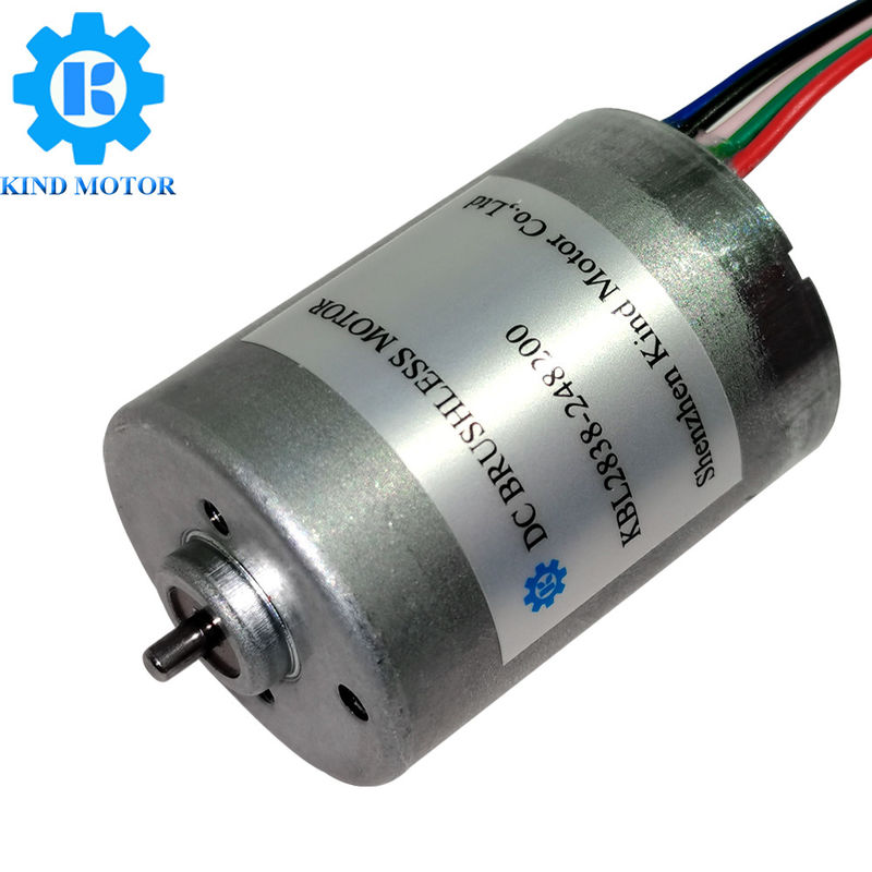 저잡음 28mm 직경 bl2838 dc 6v 12v 14.4v 18v 24v 볼 베어링 브러시리스 모터 공장