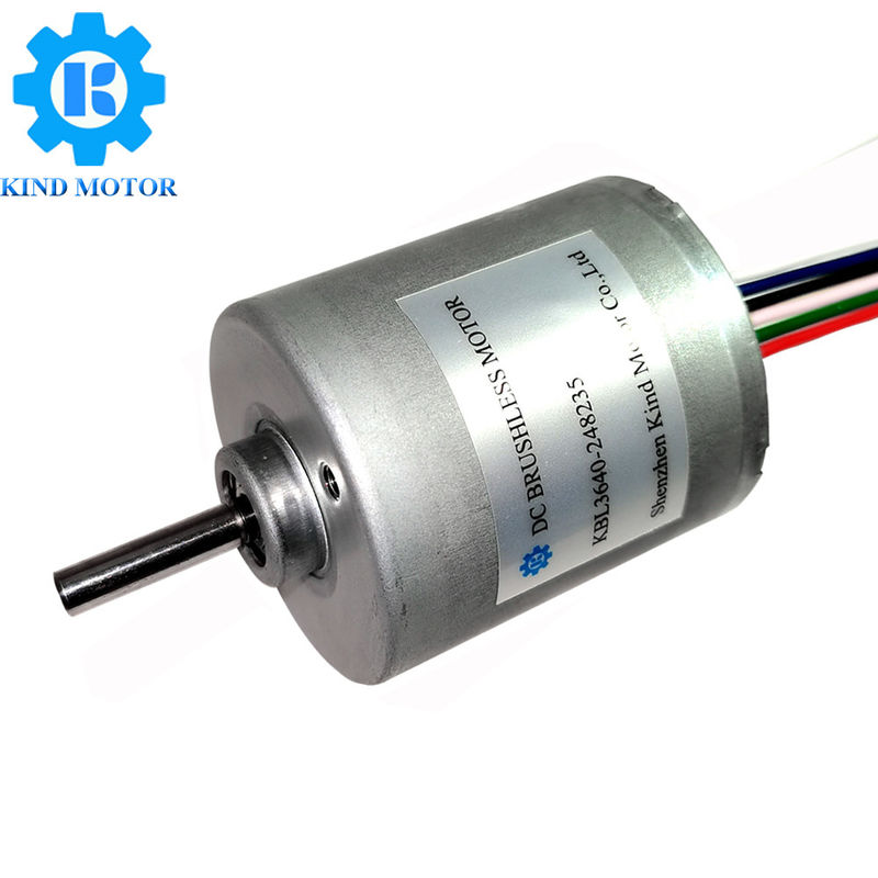 5A 마이크로 DC 무브러시 모터 BL3640, 3.175mm 갱구를 가진 저잡음 Bldc 모터