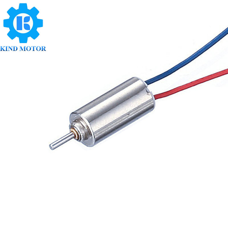 Multiapplication을 위한 8mm 직경 DC 코어리스 모터 이중 갱구 20000rpm