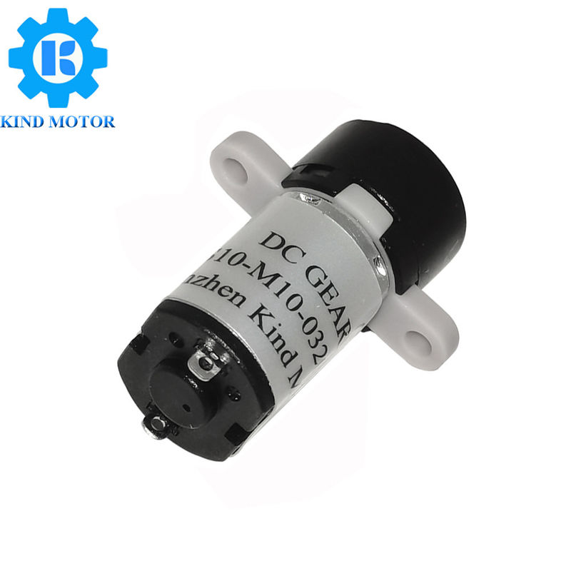 설치 귀와 철사를 가진 마이크로 10mm 1.5v 3v 6v Dc 플라스틱 장치 모터